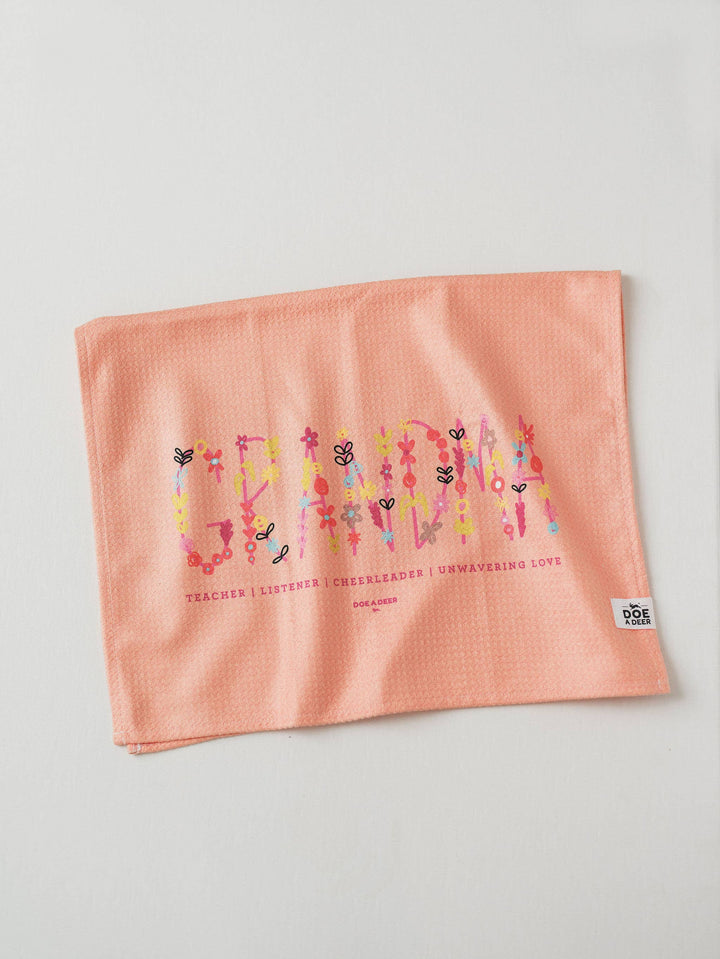 Doe A Deer - Grandma Waffle Tea Towel