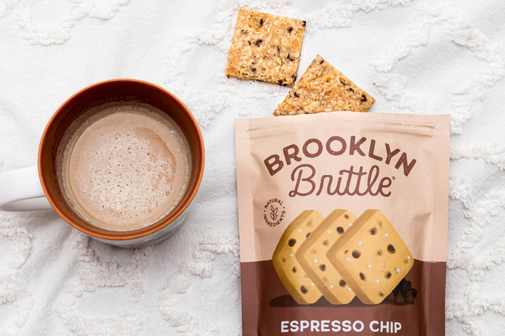 Brooklyn Brittle - Italian Cookie Brittle – Espresso Chip | Pouch Bag
