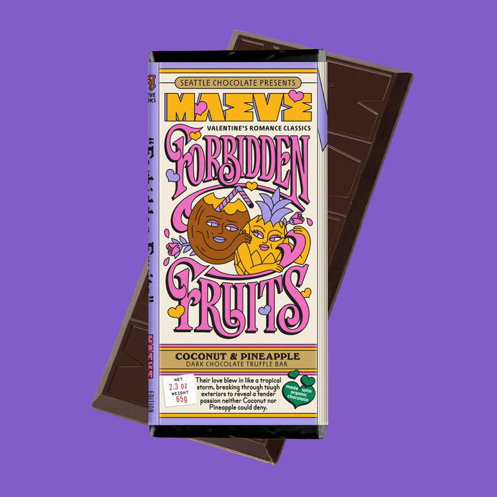 Seattle Chocolate Presents Maeve - Forbidden Fruits Truffle Bar