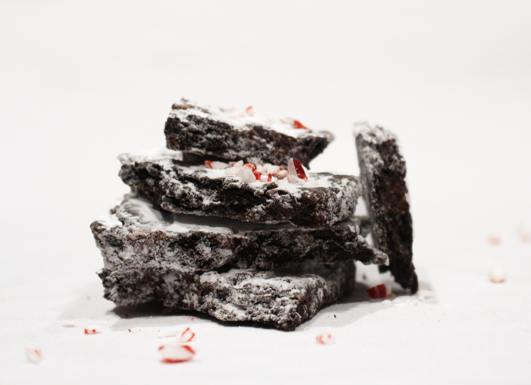 Brooklyn Brittle - Italian Cookie Brittle – Dark Chocolate Peppermint Pouch Bag