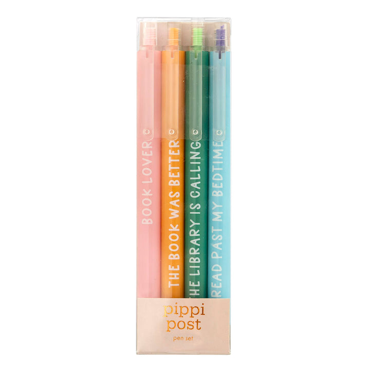 Pippi Post - Book Lover Pen Set