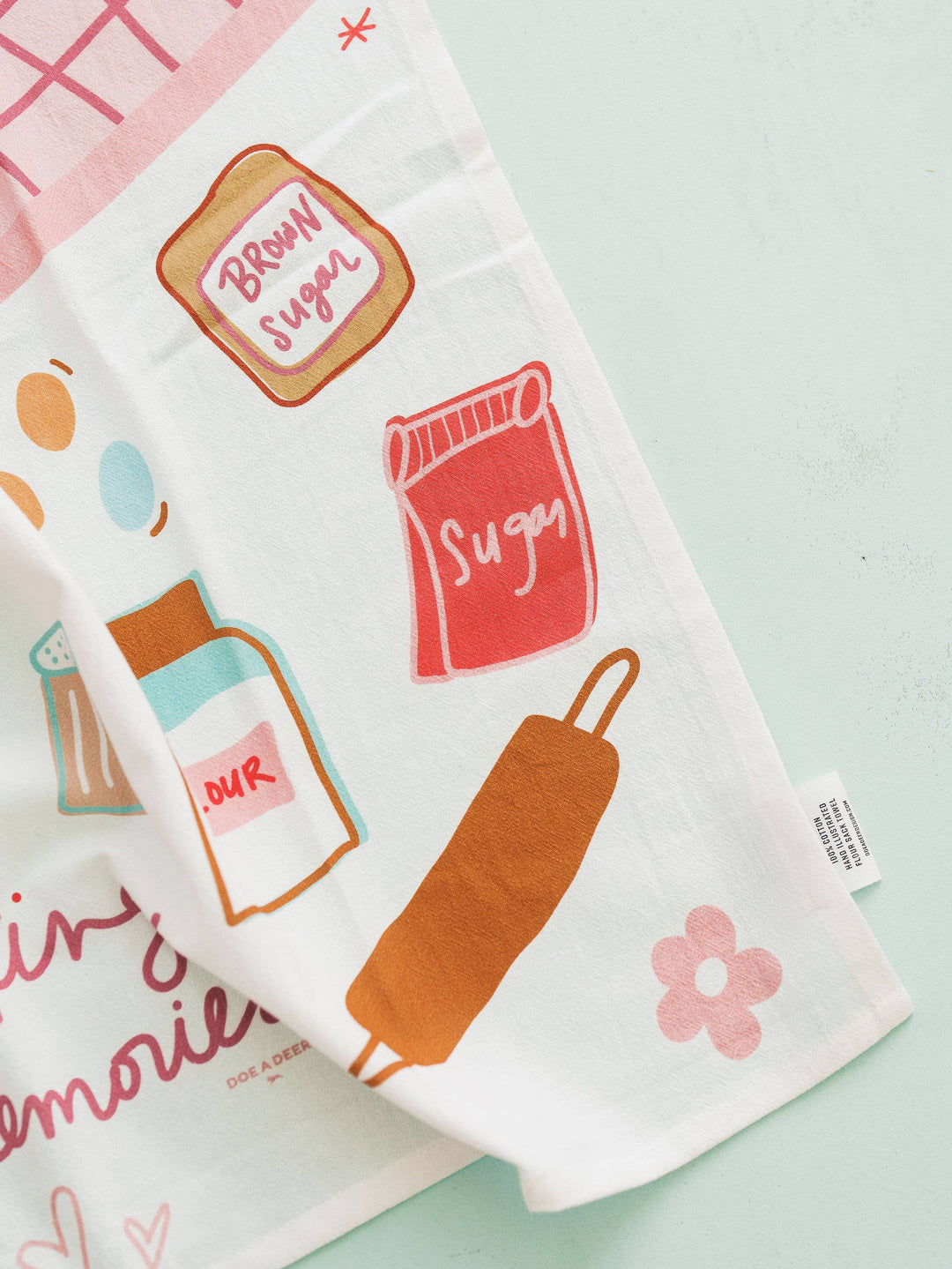 Doe A Deer - Baking Up Everyday Memories Kitchen Tea Towel || Everyday