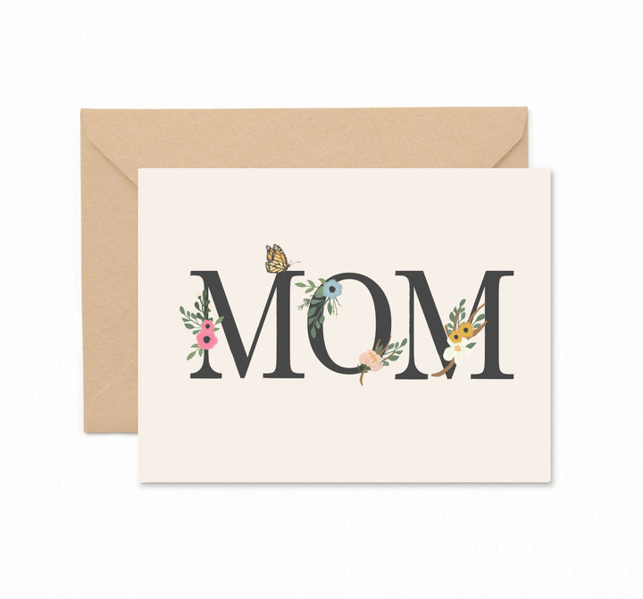 Ginger P. Designs - Mom Floral Mother's Day Greeting Card