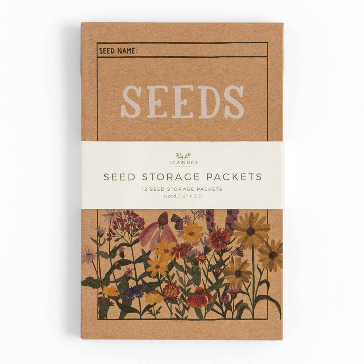 1canoe2 | One Canoe Two Paper Co. - Flower Seed Storage Packets