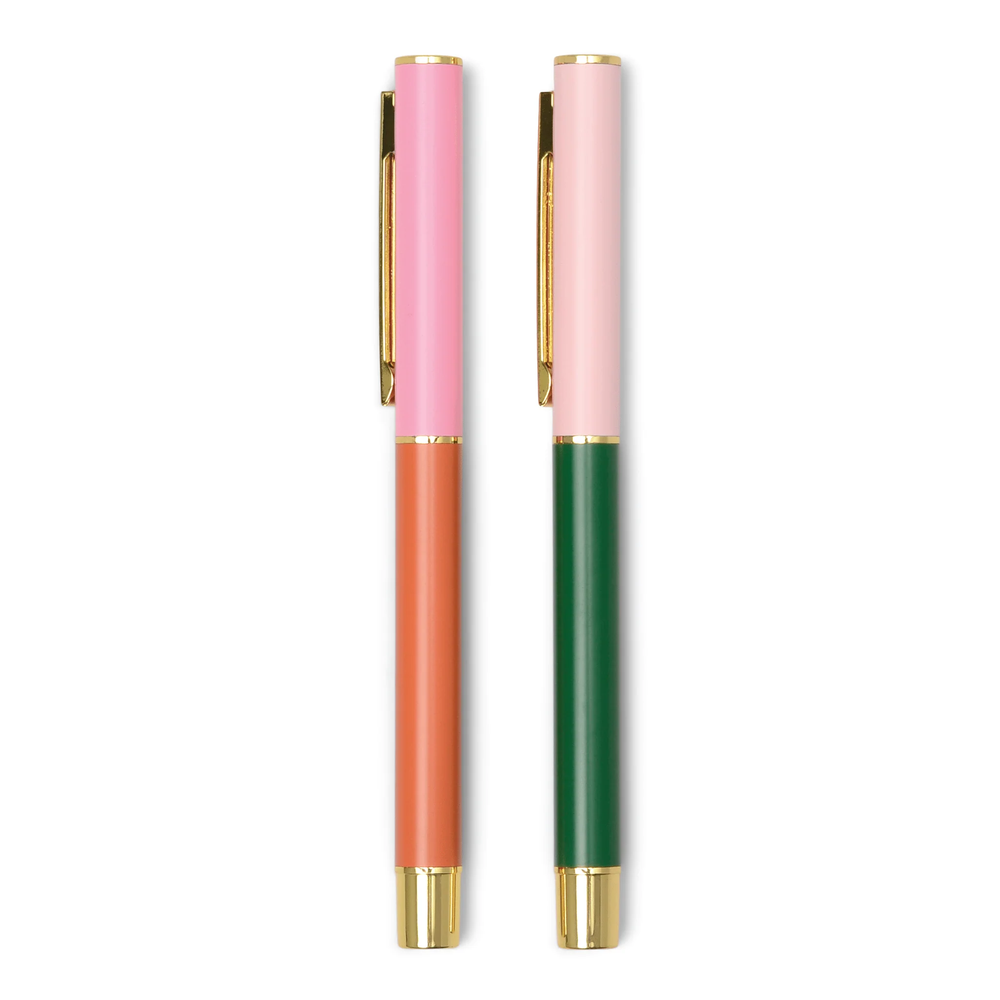 Designworks Inc. - Color Block Pens - Set of 2, Lee's Summit, MO, Bel Fiore Co. Flower Bar + Boutique