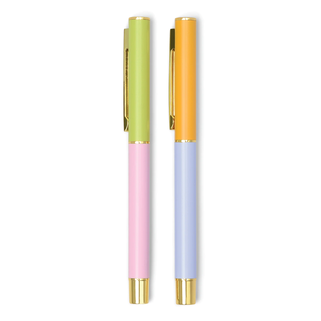 Designworks Inc. - Color Block Pens - Set of 2, Lee's Summit, MO, Bel Fiore Co. Flower Bar + Boutique