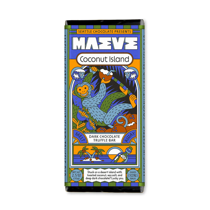 Maeve - Coconut Sea Salt Truffle Bar, Bel Fiore Co. Flower Bar + Boutique