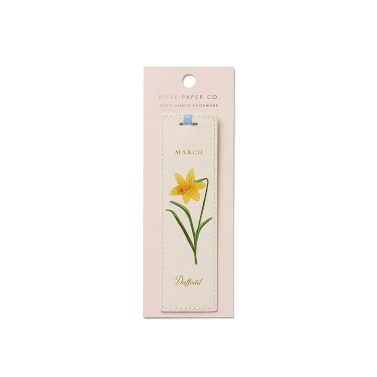 Birth Month Bookmark - March