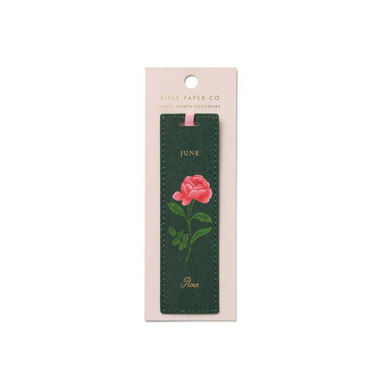 Birth Month Bookmark - June