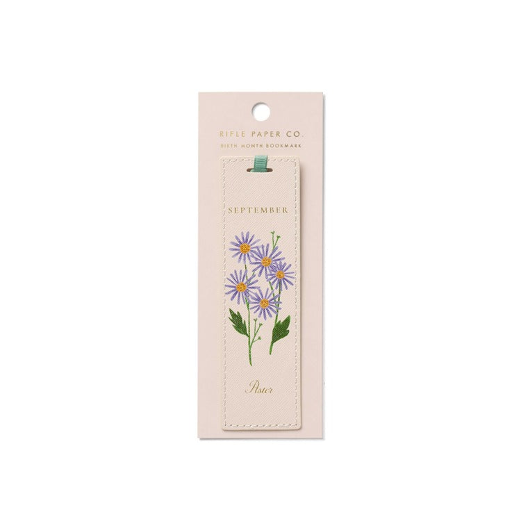Birth Month Bookmark - September