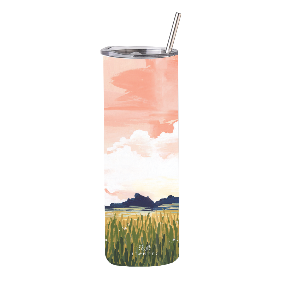 1canoe2 | One Canoe Two Paper Co. - Goldenrod Landscape Tumbler, Lee's Summit, MO, Bel Fiore Co. Flower Bar + Boutique