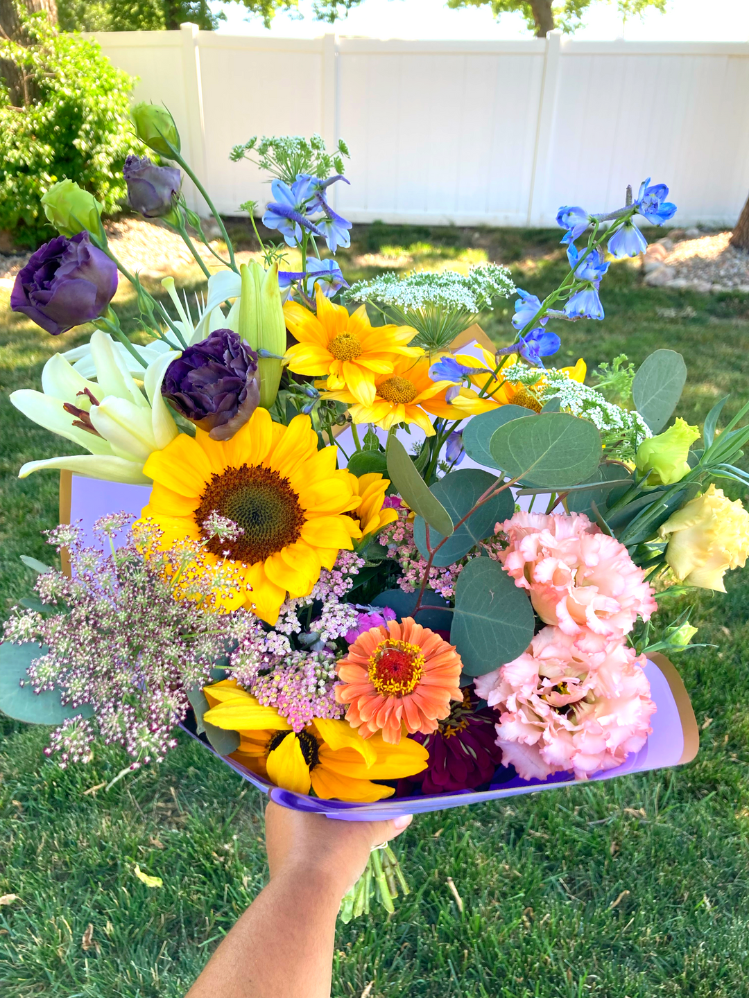 Spring Into Summer Local Flower Subscription (4 Bouquets)