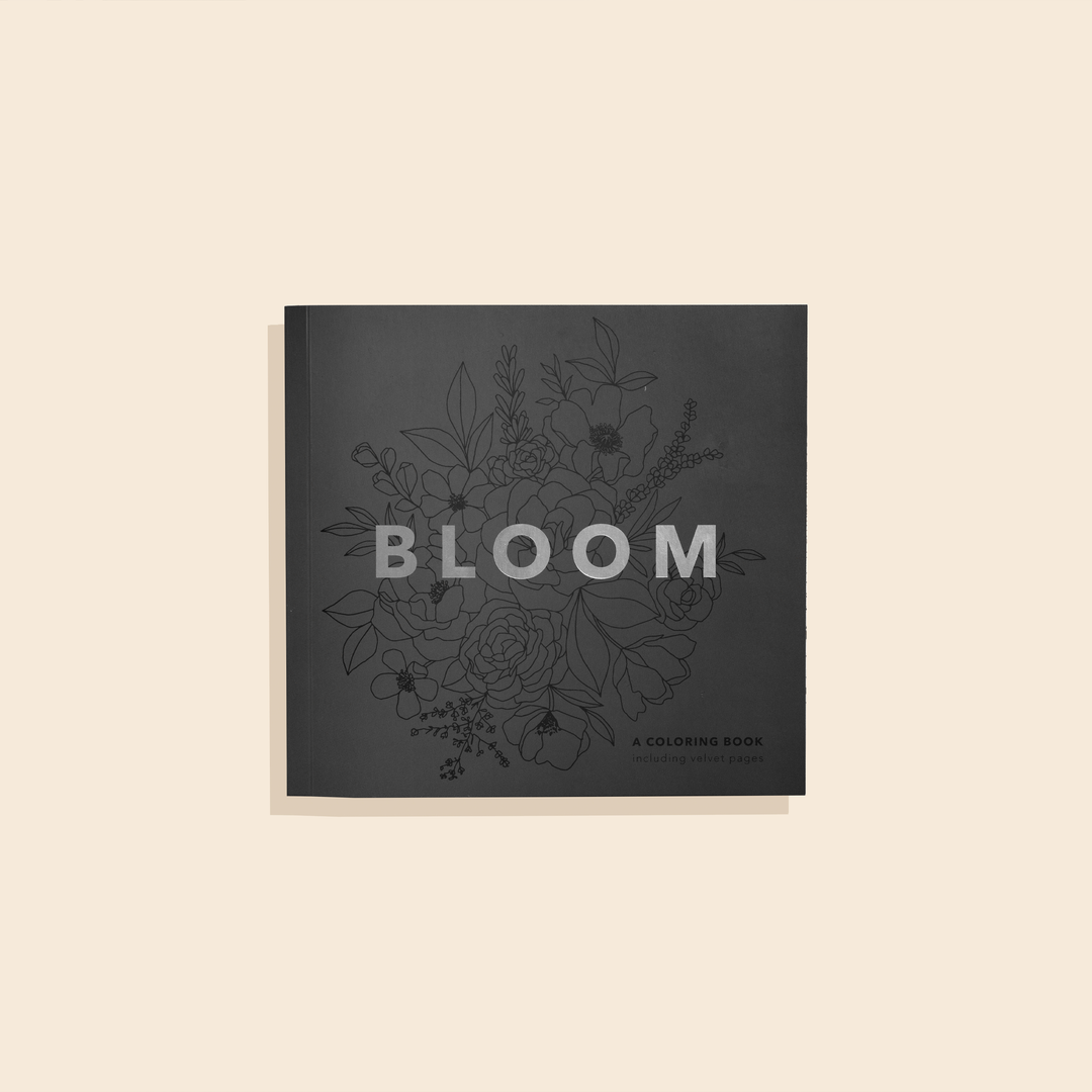 Paige & Tate Co. - Bloom (floral coloring book), Lee's Summit, MO, Bel Fiore Co. Flower Bar + Boutique